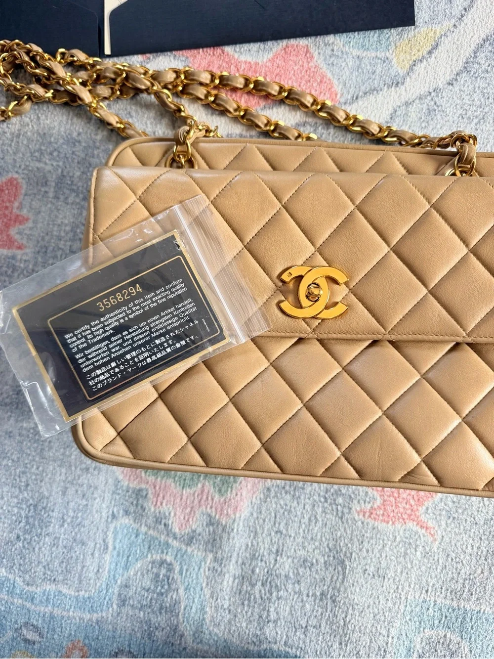 Vintage Chanel camera bag